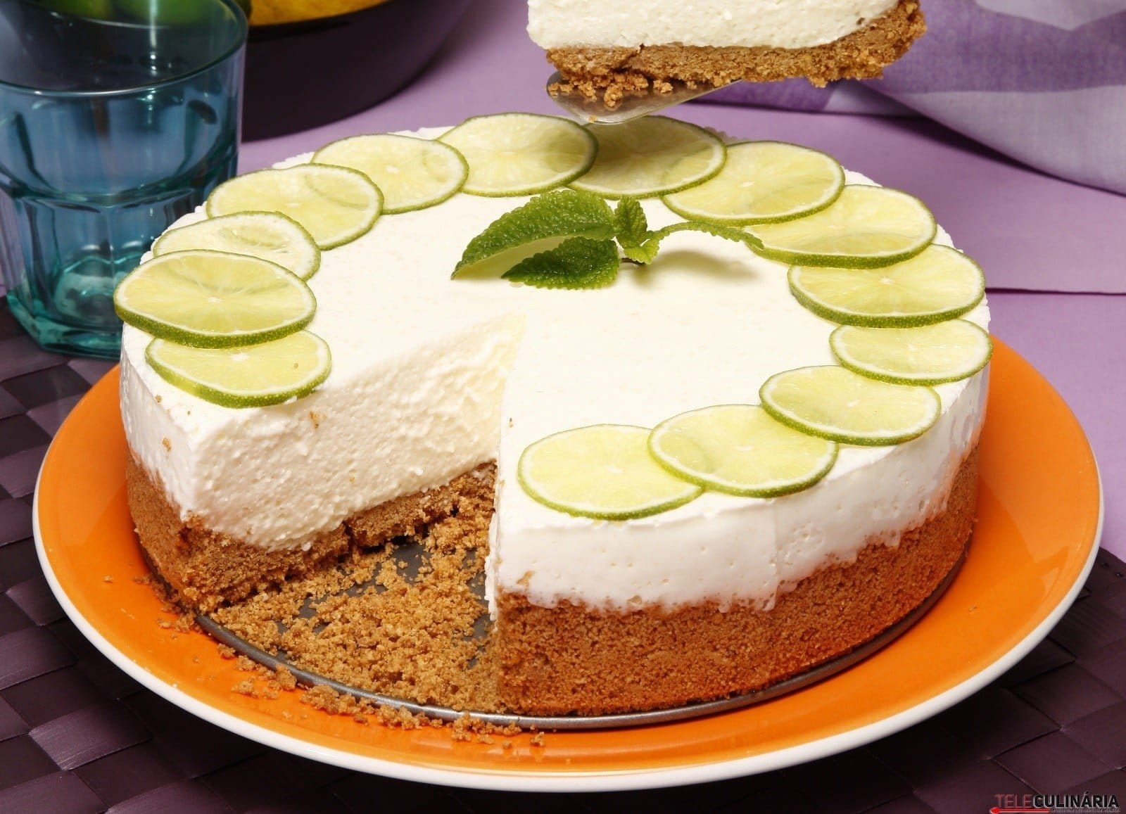 Cheesecake de limão