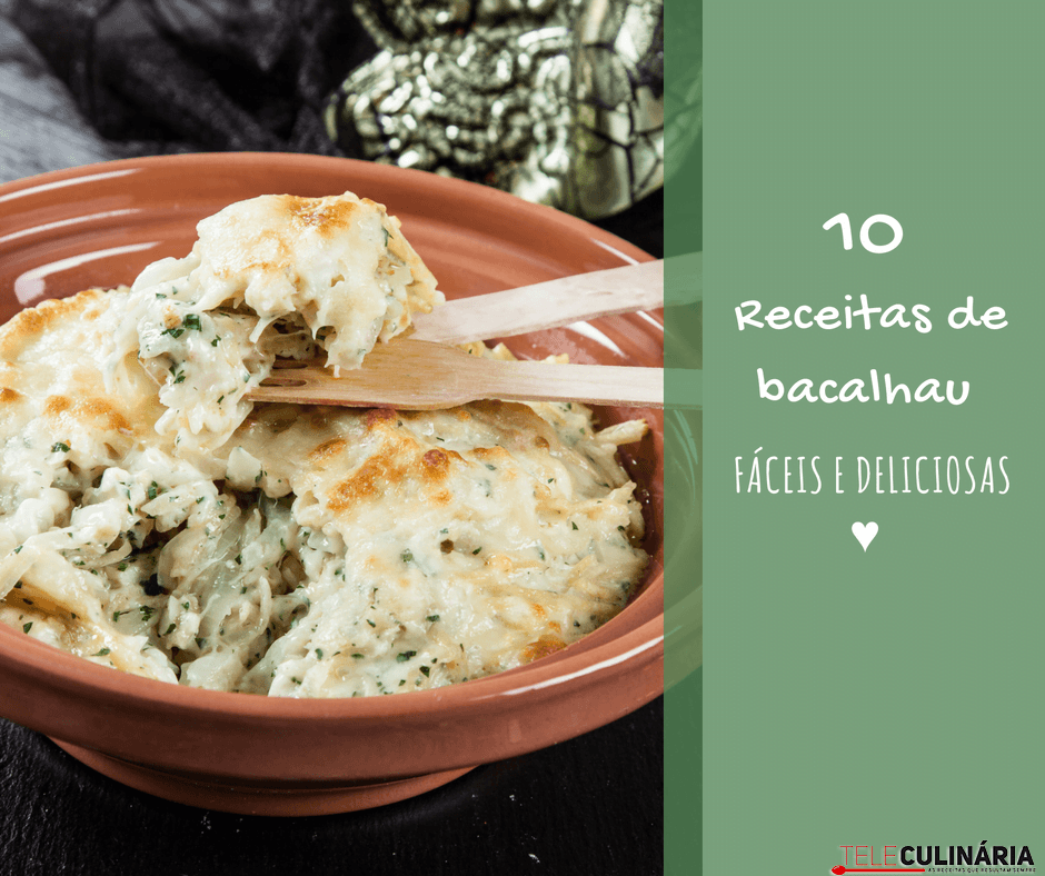 10 receitas de bacalhau