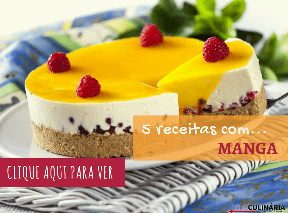 5 receitas com manga