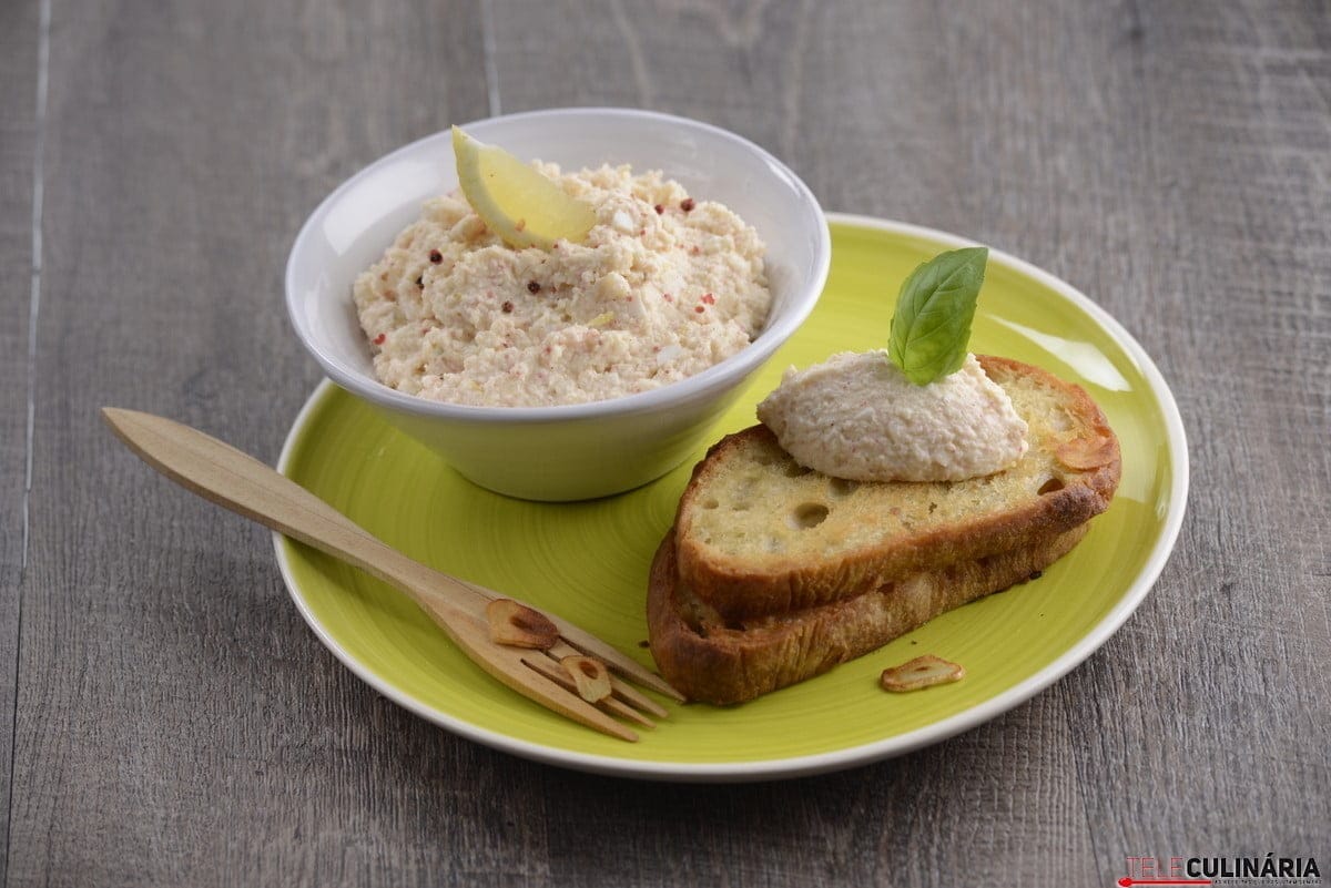 patê de delícias do mar