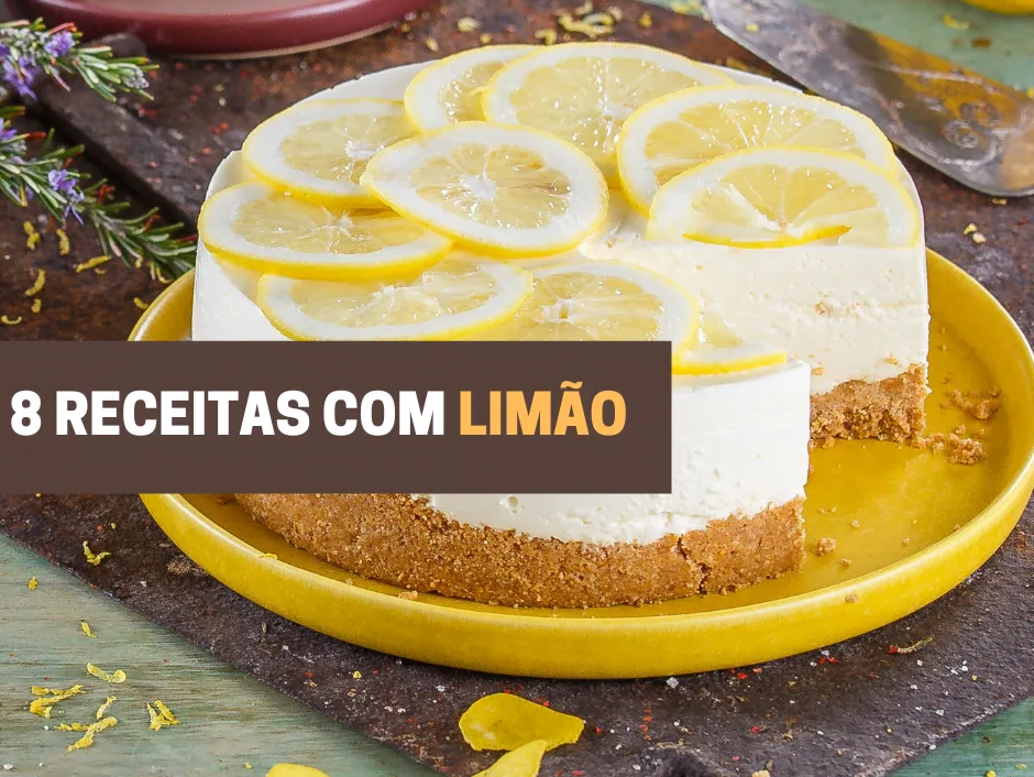 8 receitas com limão