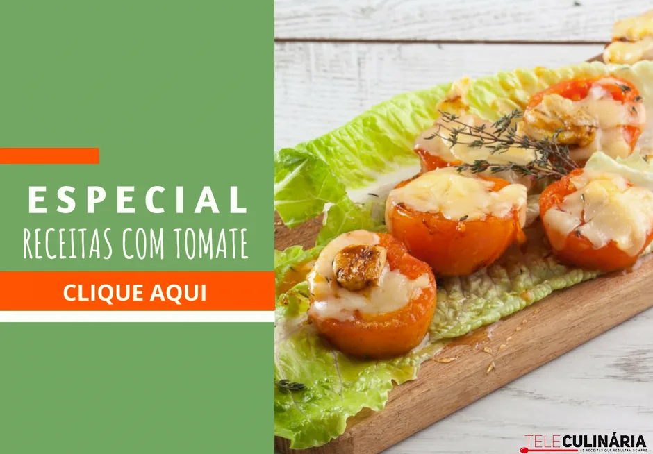 Especial Receitas com Tomate