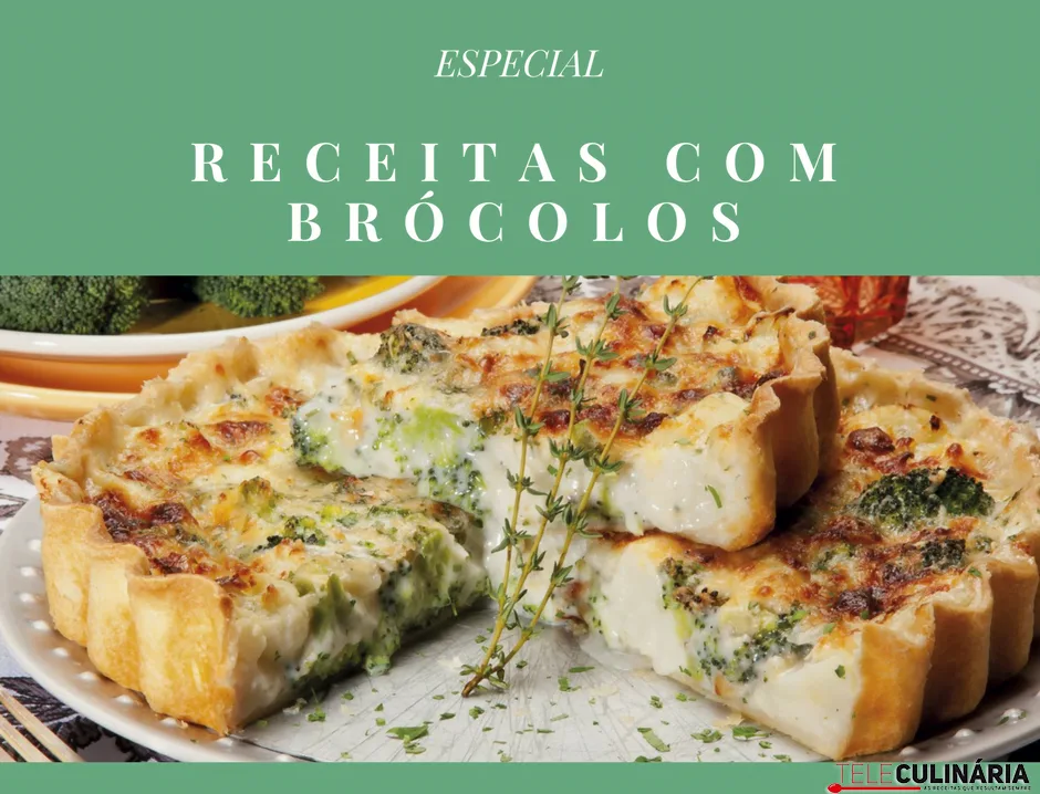 Receitas com brócolos