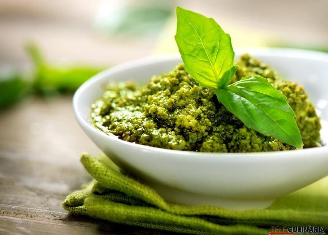 Molho Pesto  – Como se prepara
