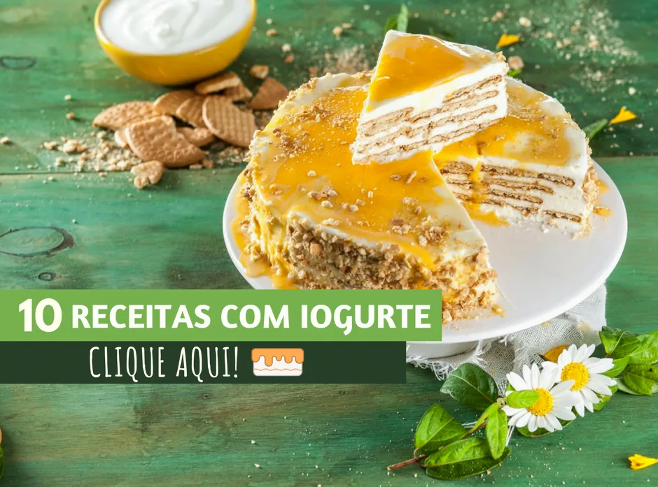 Receitas com iogurte natural: doces, salgados e mais!