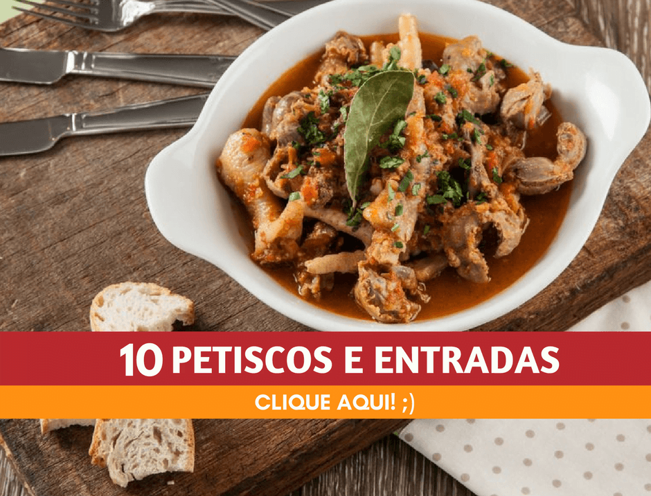 10 petiscos e entradas deliciosos