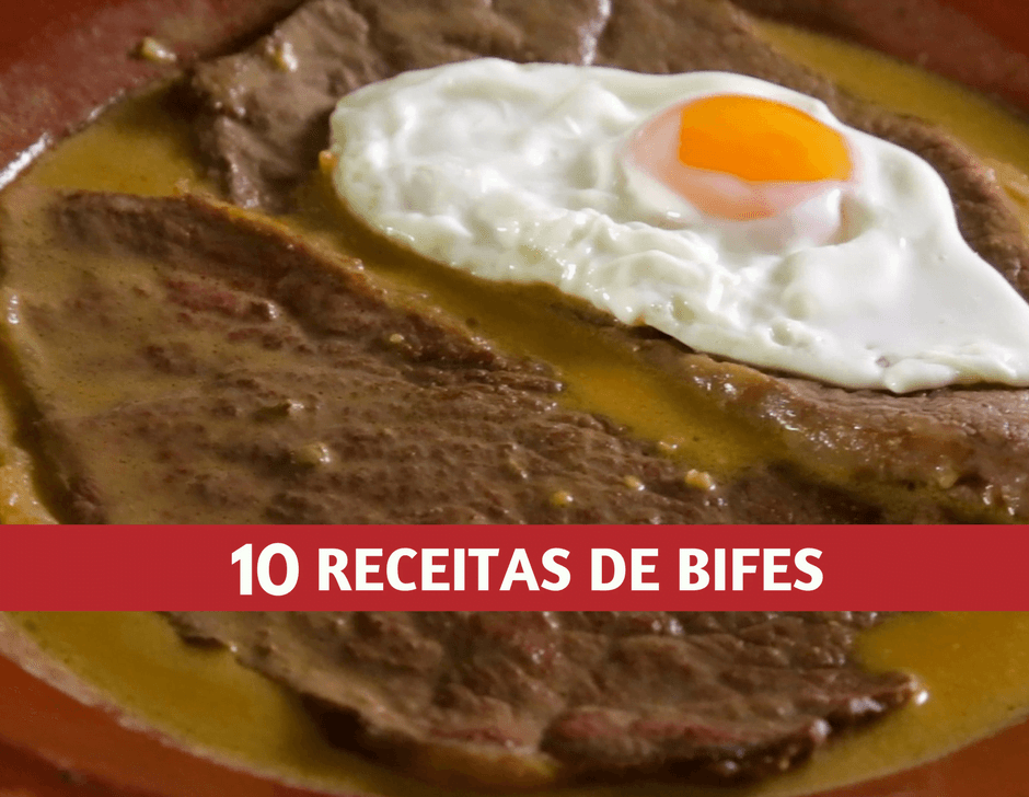 10 receitas de bifes