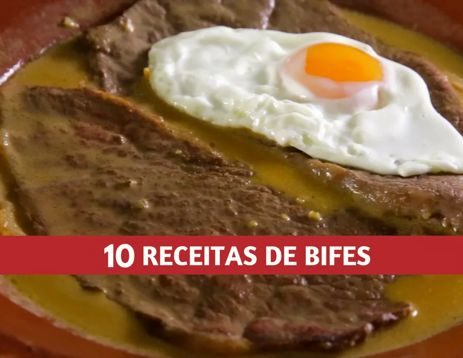10 receitas de bifes