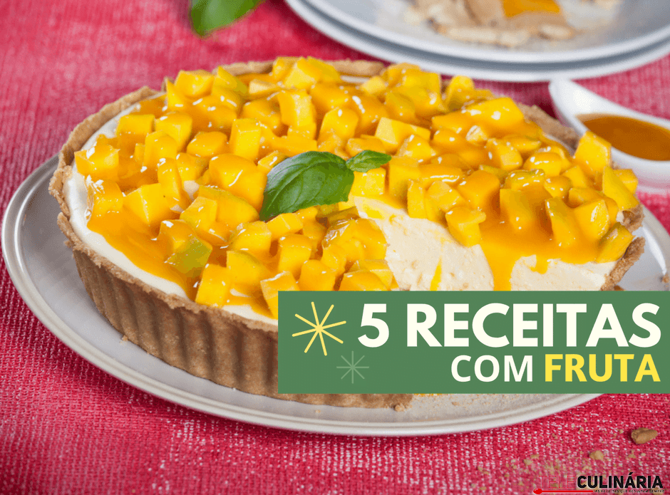 5 receitas com fruta