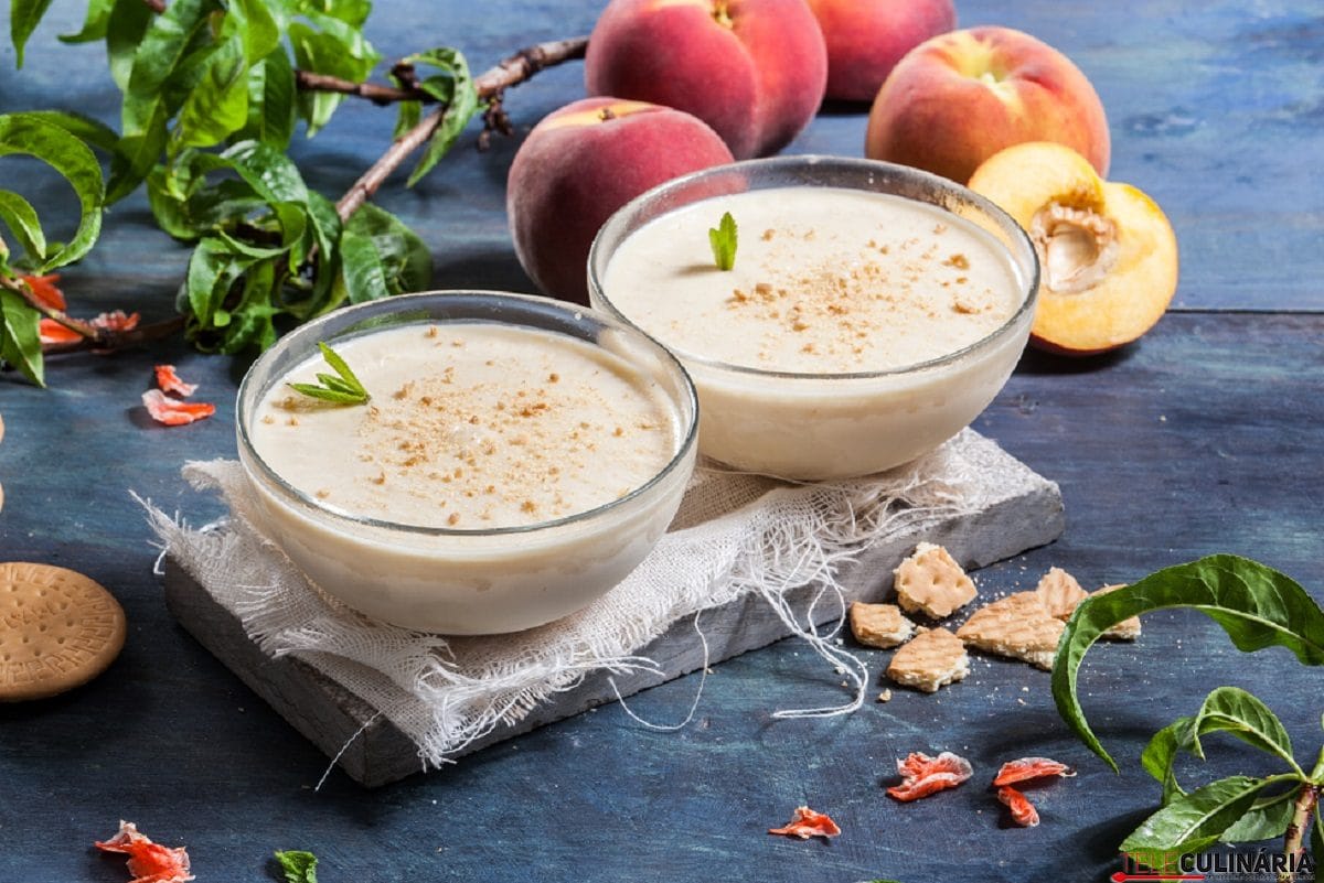 Mousse de Pessego Fresco