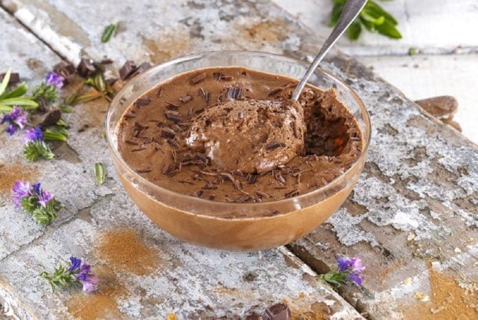 Mousse de chocolate