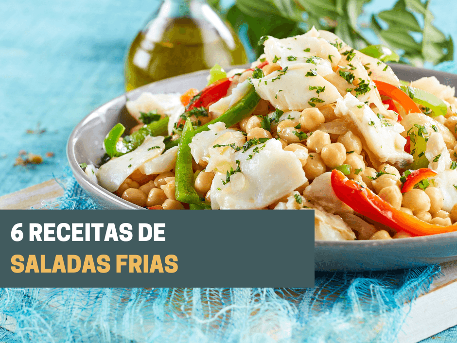 6 receitas de saladas frias