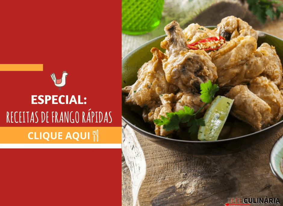 Especial: Receitas de frango rápidas