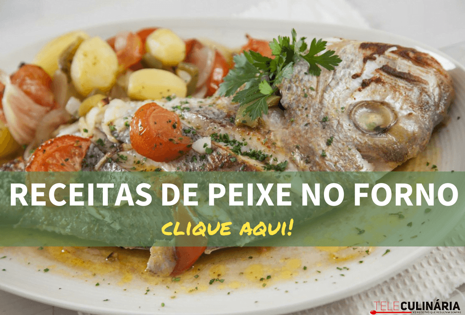 Receitas de peixe no forno