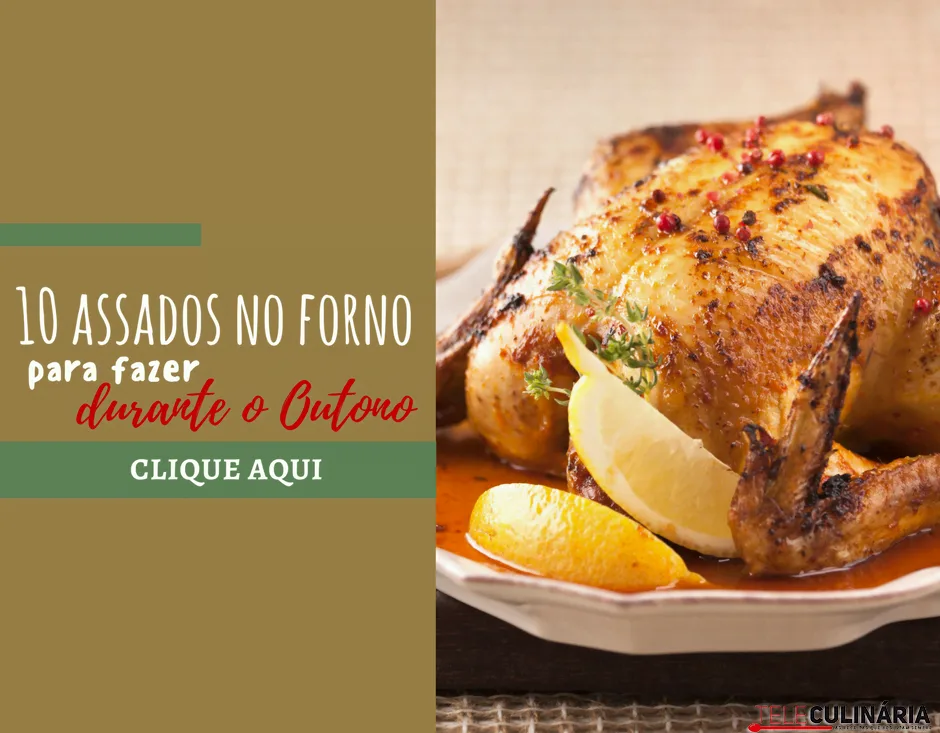10 assados no forno para preparar no Outono