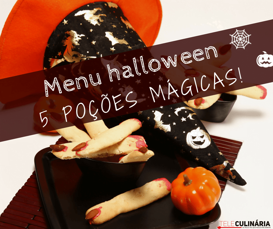 Menu de halloween: 5 poções mágicas