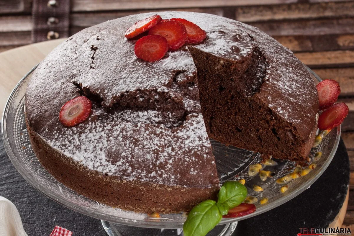 Bolo de chocolate- Receita fácil