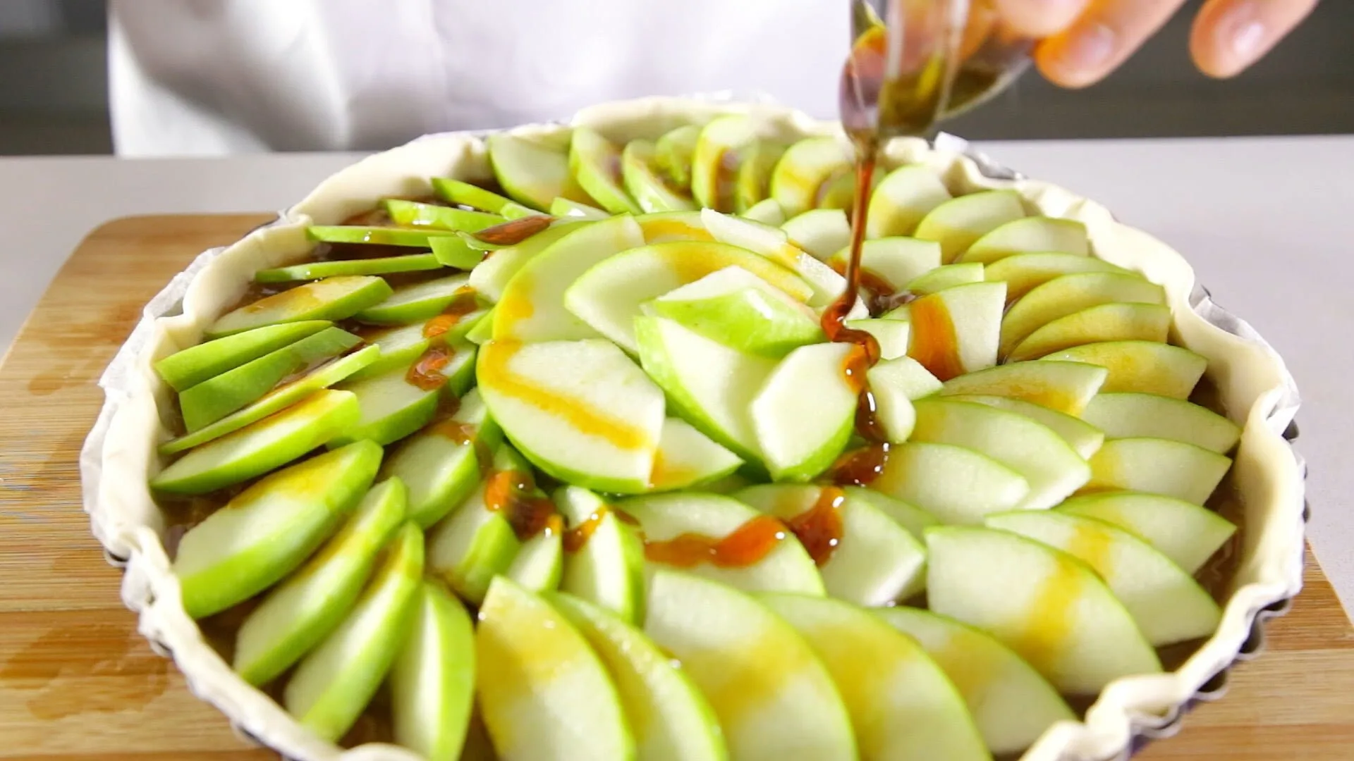 Tarte de maçã rústica