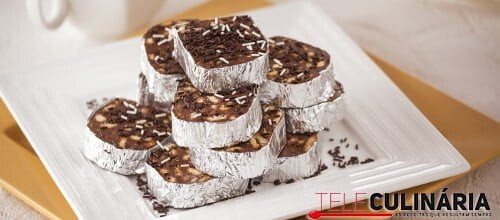 Salame de chocolate