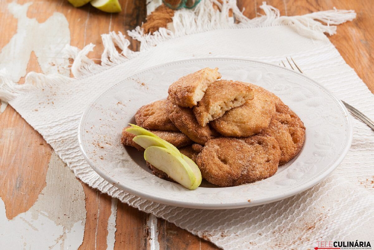 Pataniscas de maçã