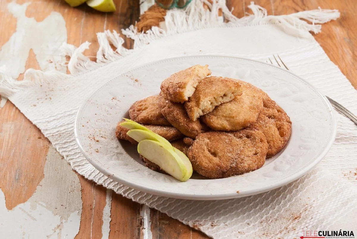 Pataniscas de maçã