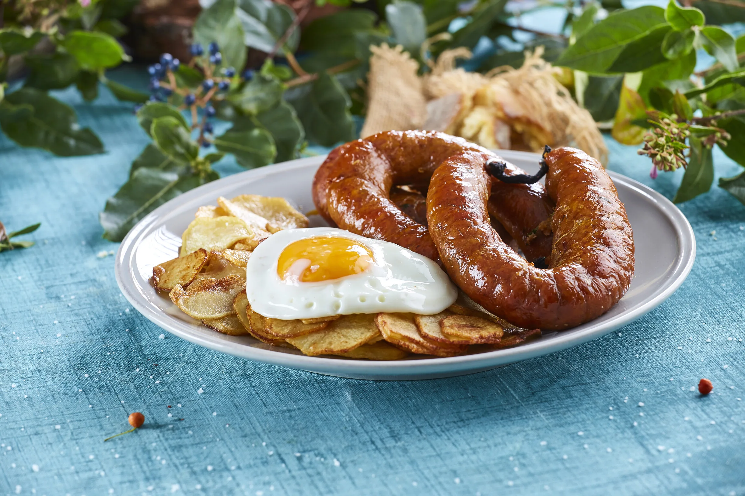 Alheira de Mirandela com ovo