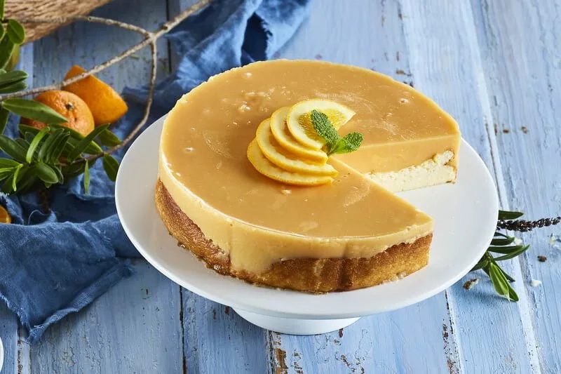 Bolo de ricota e laranja