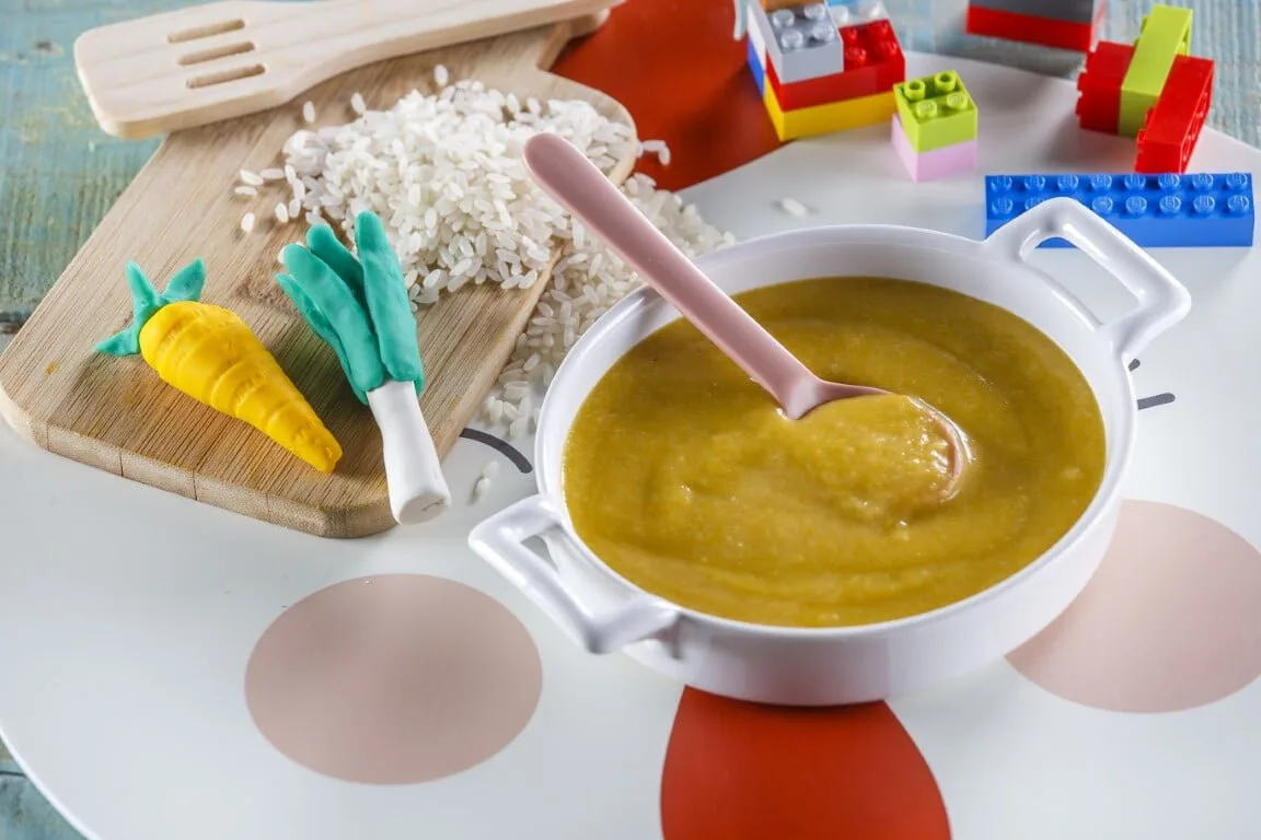 Creme de alho-francês (bebé a partir dos 9 meses)