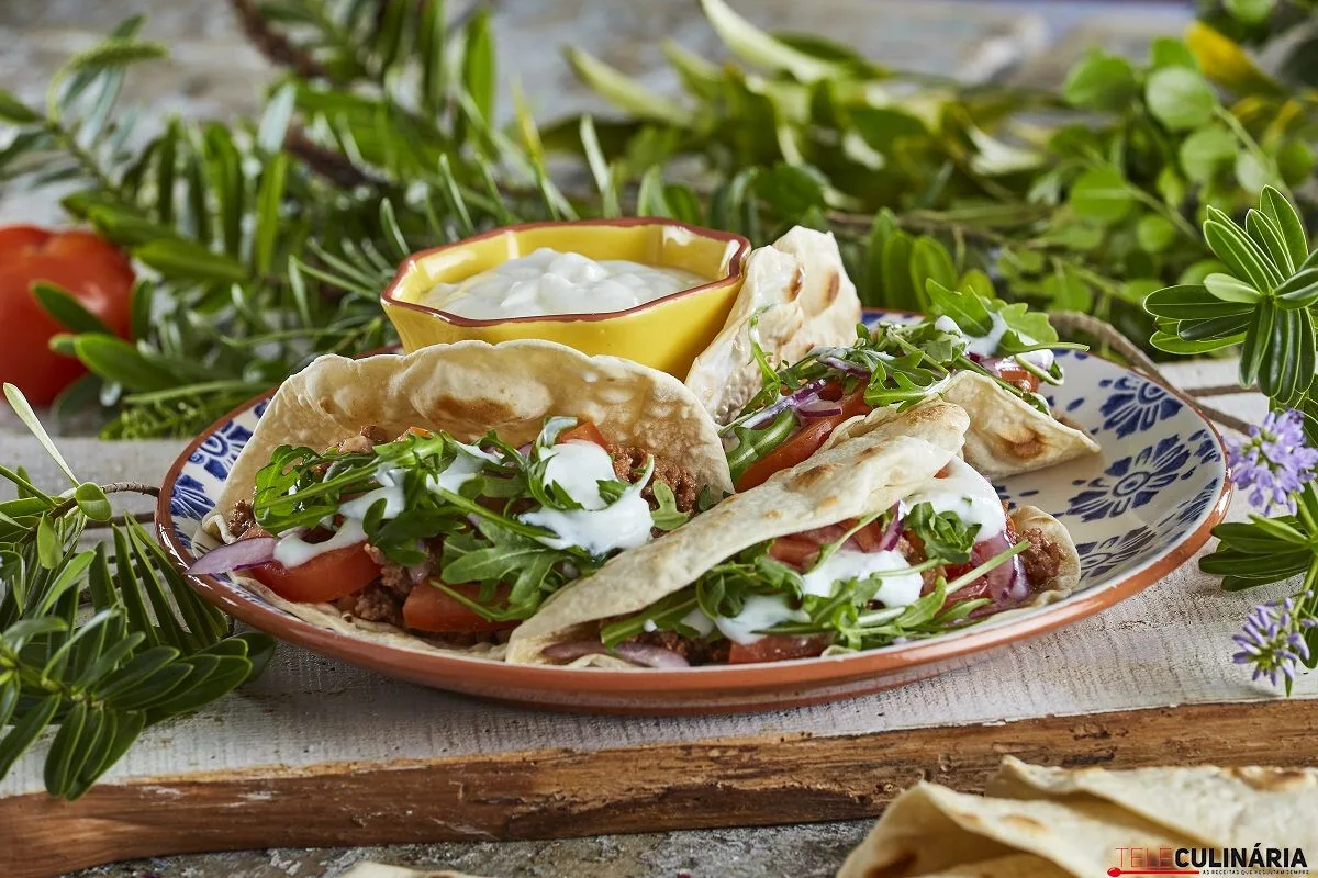 Burritos caseiros