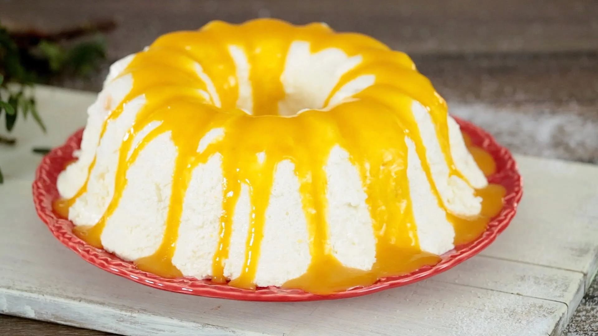 Bavaroise de pêssego - VIDEO