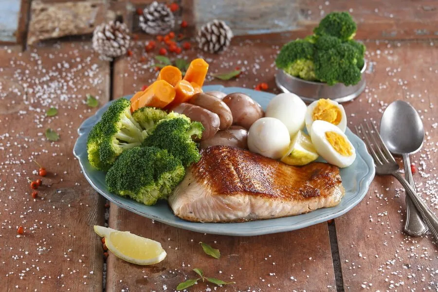 Lombo de salmão da consoada