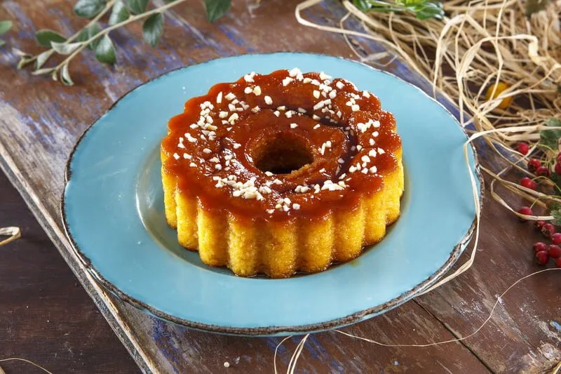 Receita de Pudim de laranja
