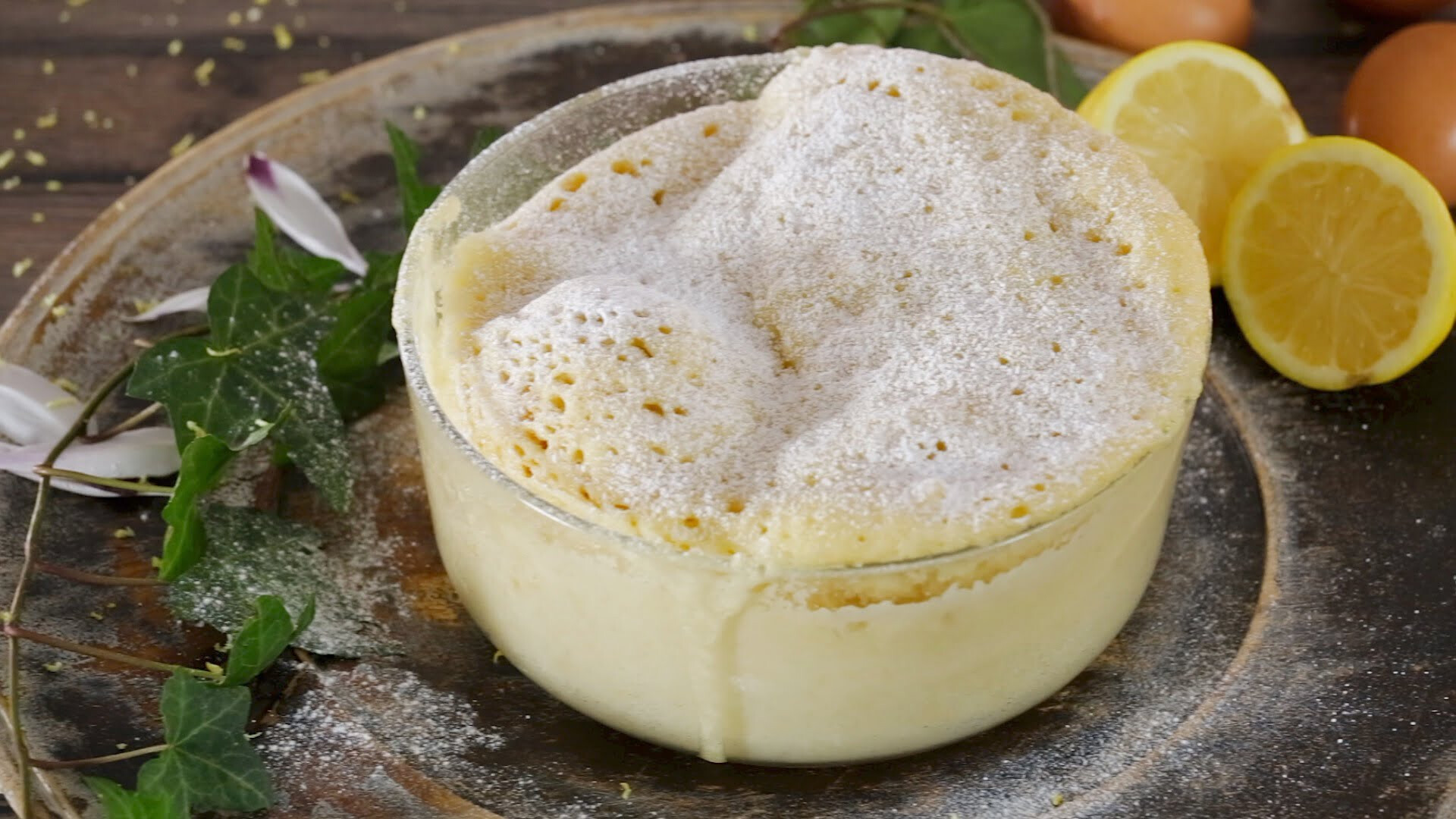 Bolo de iogurte no microondas