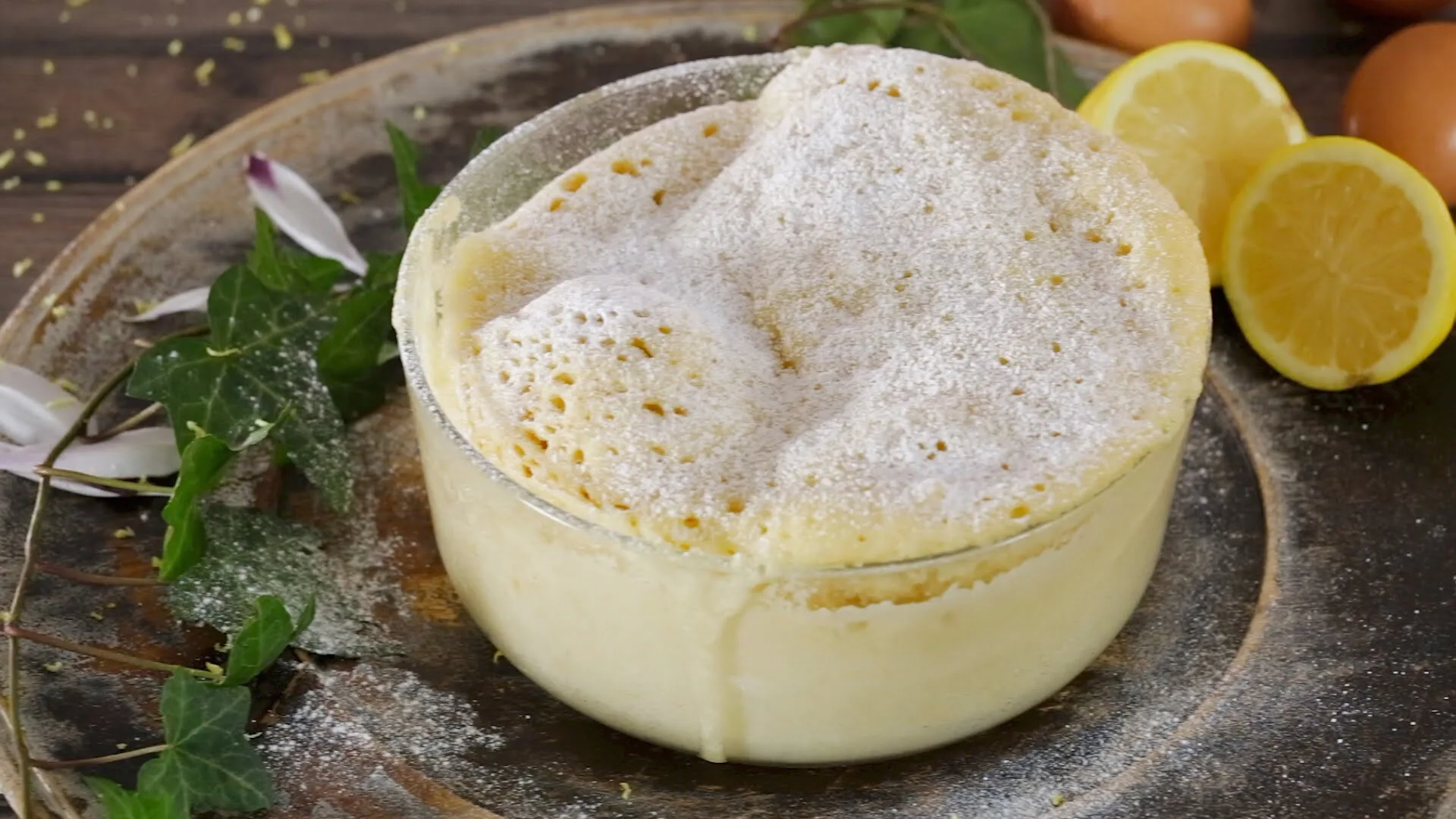 Bolo de iogurte no microondas