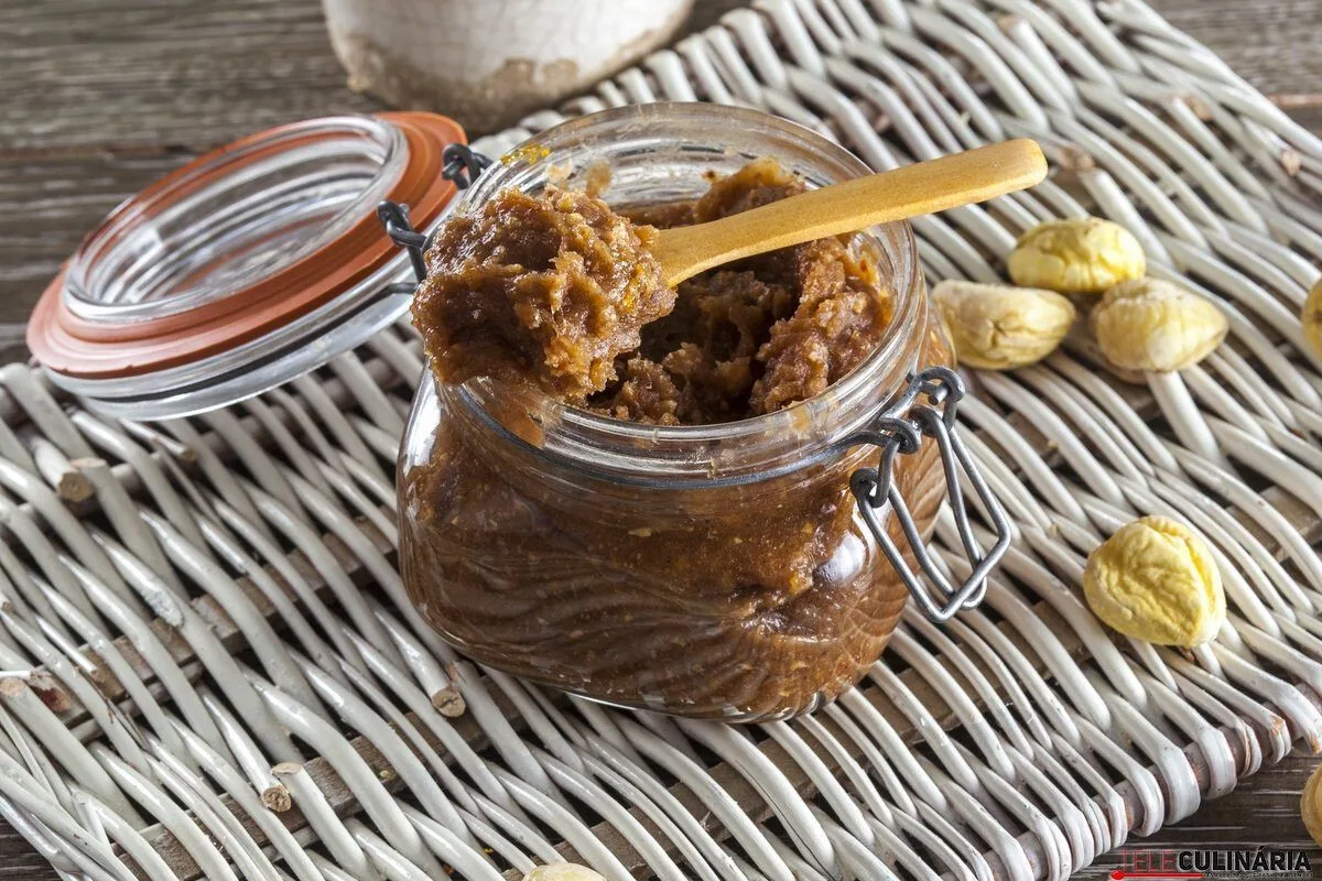 Compota de castanhas