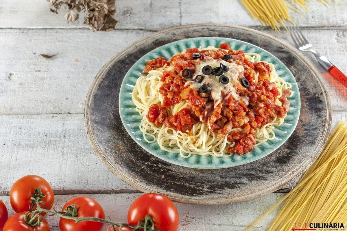 Esparguete Amatriciana