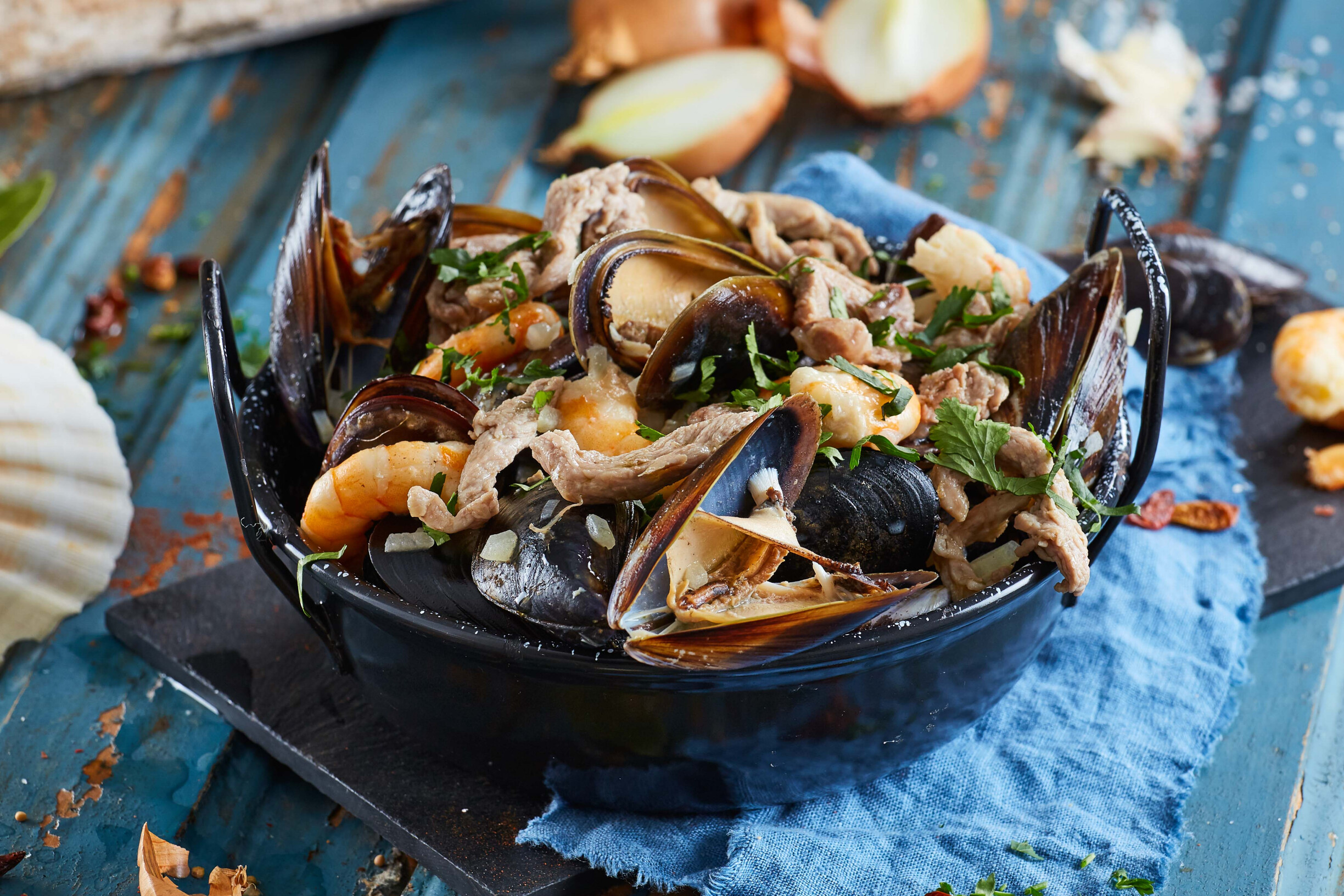 Mexilhão à marinheiro