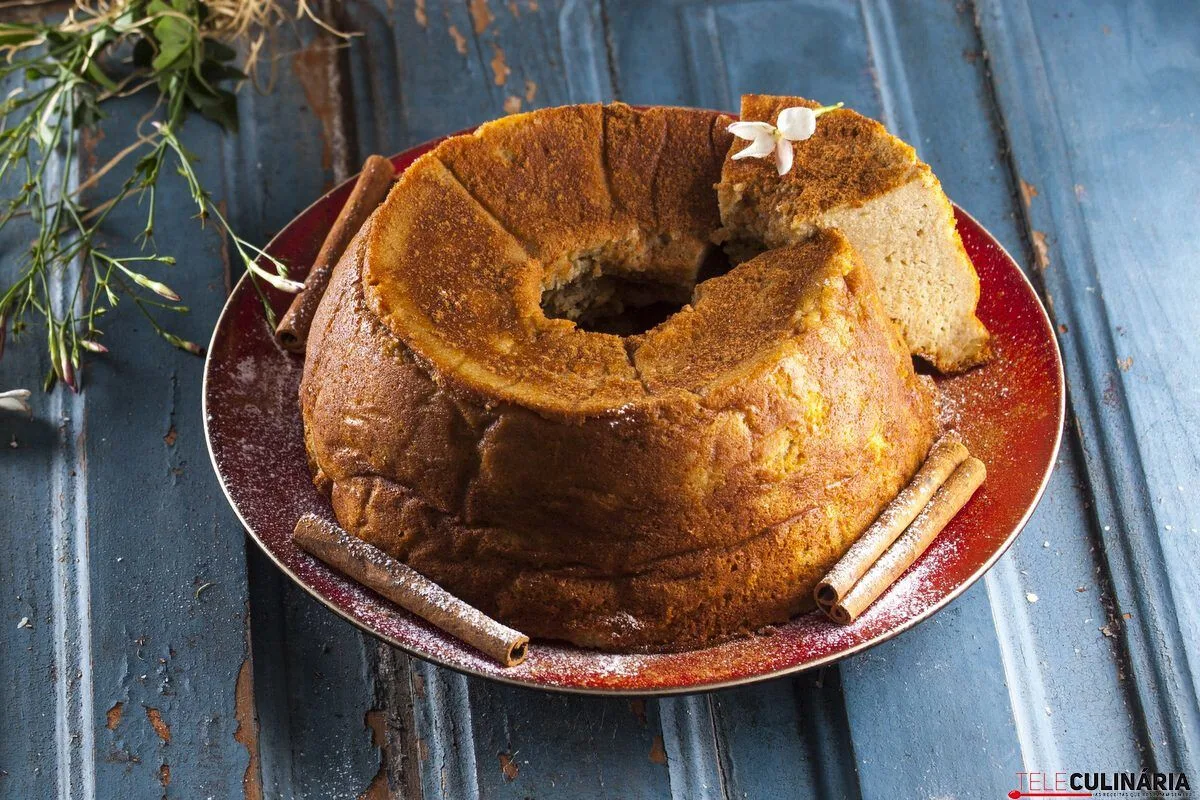 Pudim de batata-doce fácil