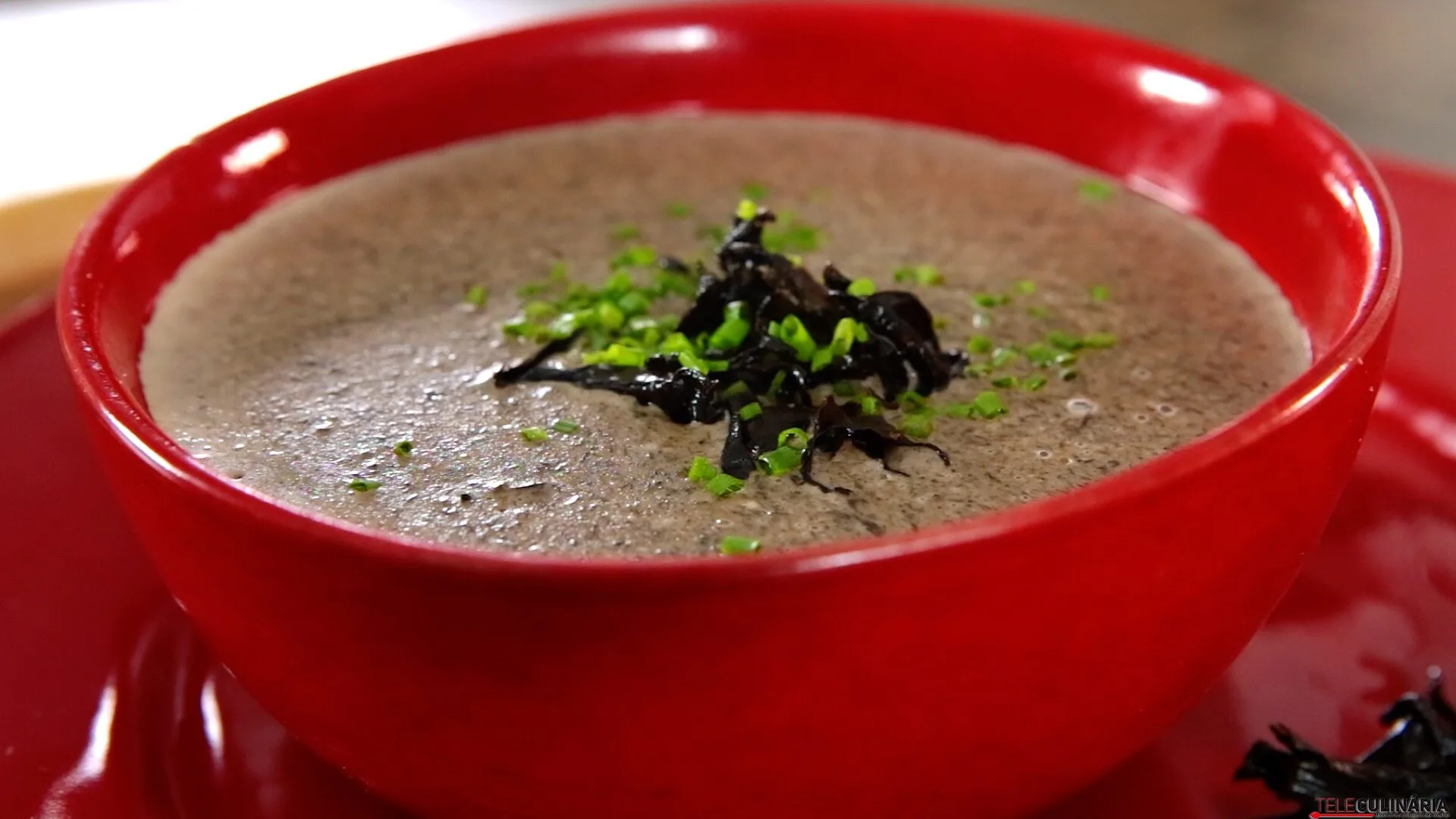 Cream of wild mushrooms