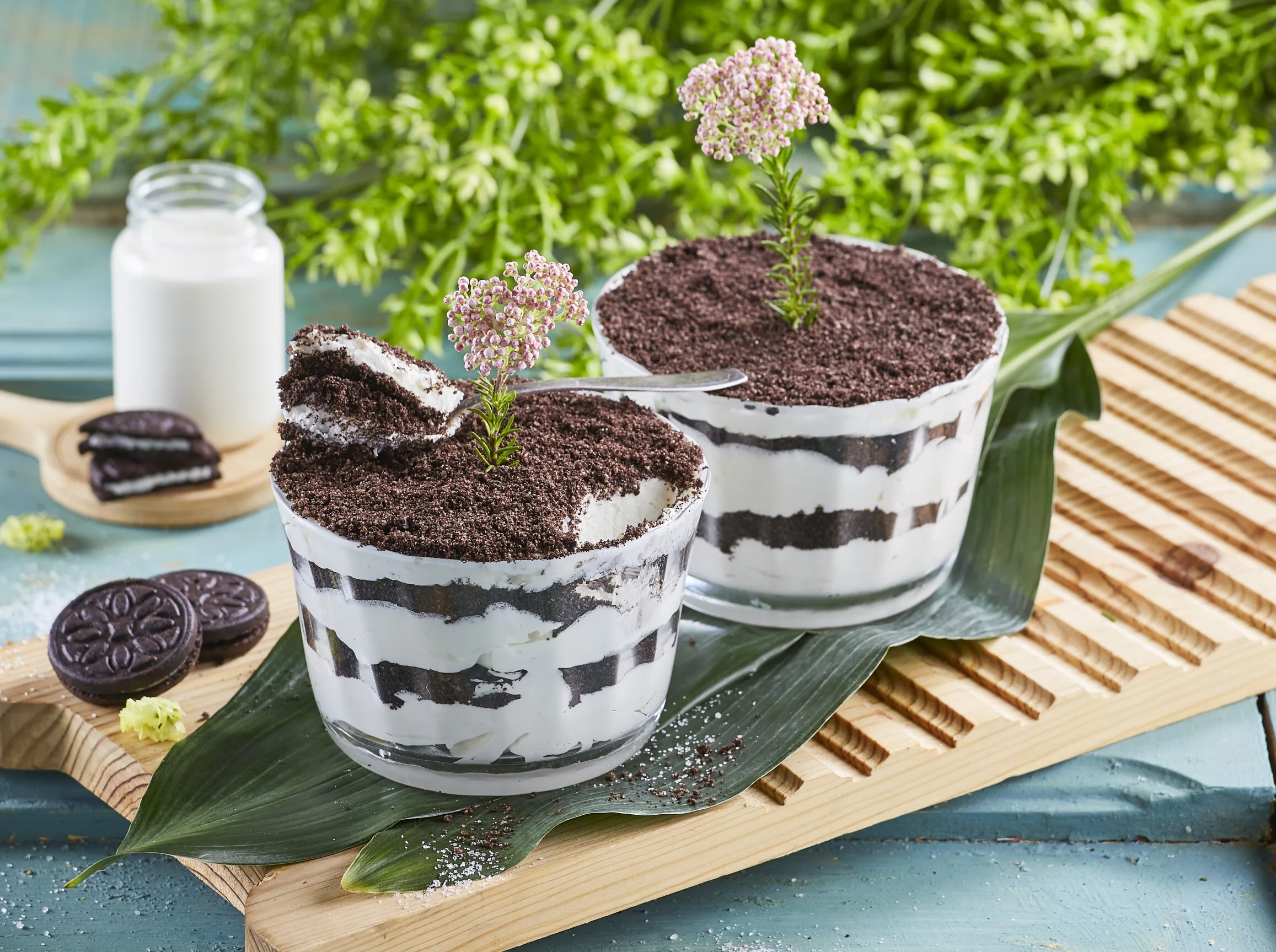 Serradura de bolacha oreo