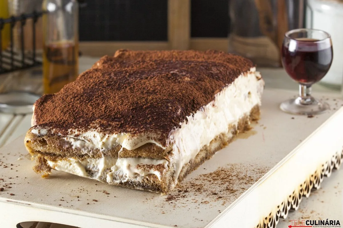 Tiramisu com vinho do Porto
