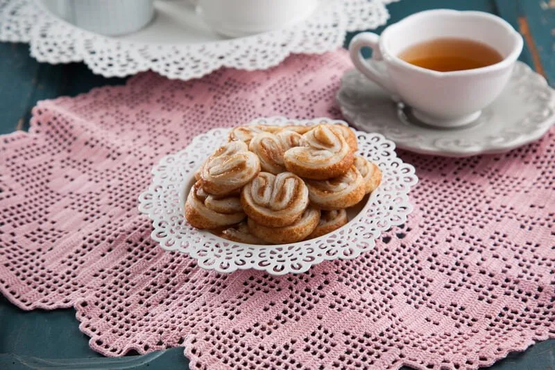 Palmiers de gengibre e canela