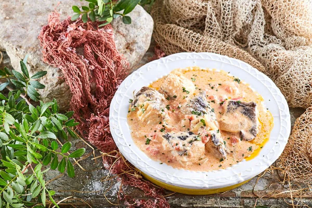 Receita fácil de Moqueca de bacalhau