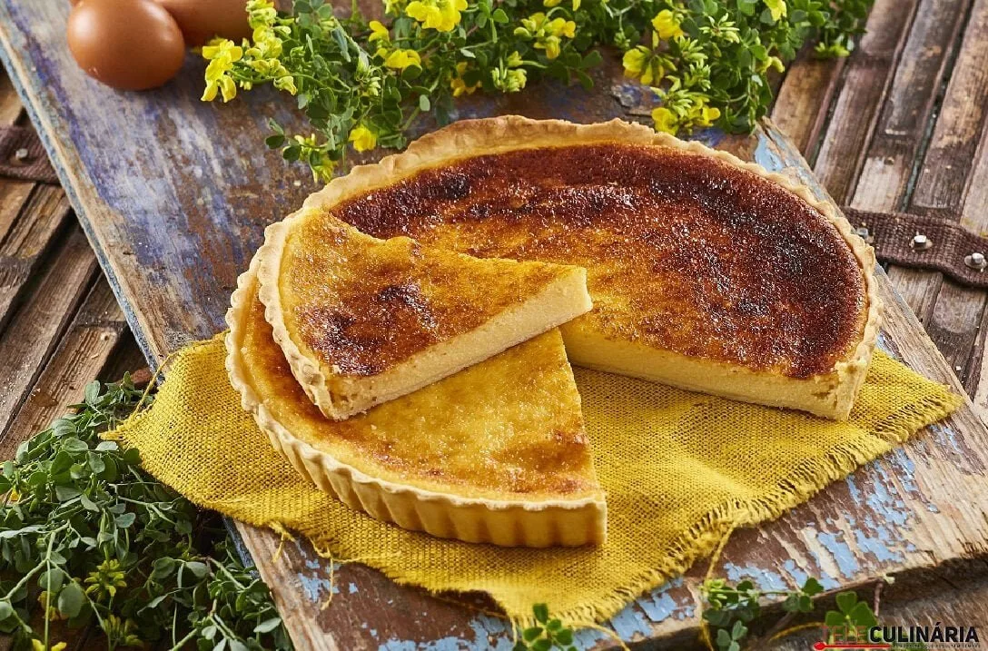 Tarte de requeijão fácil
