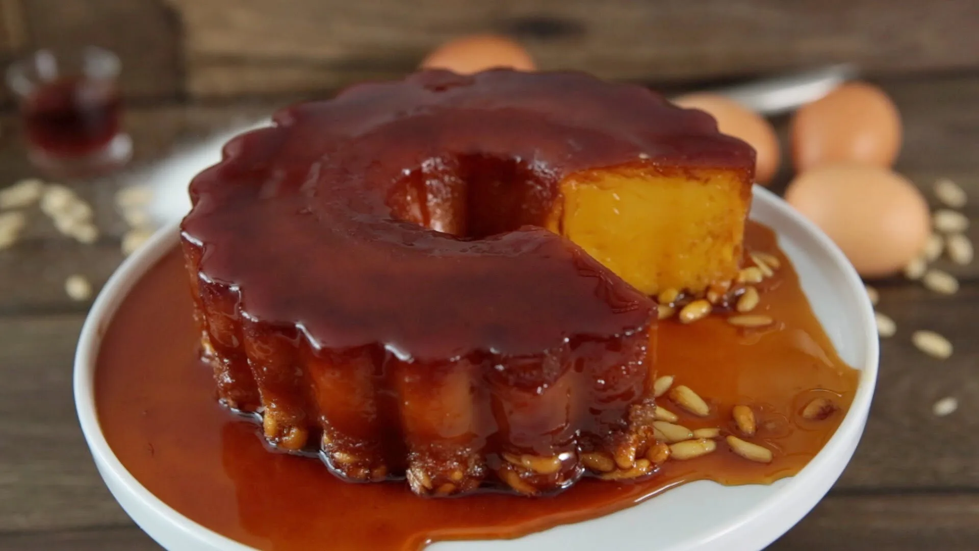 Pudim de pinhões – MERCADONA