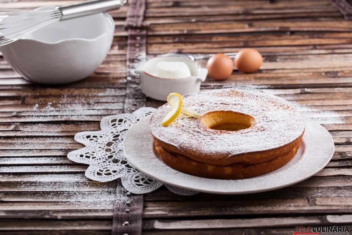 Bolo de iogurte delicioso