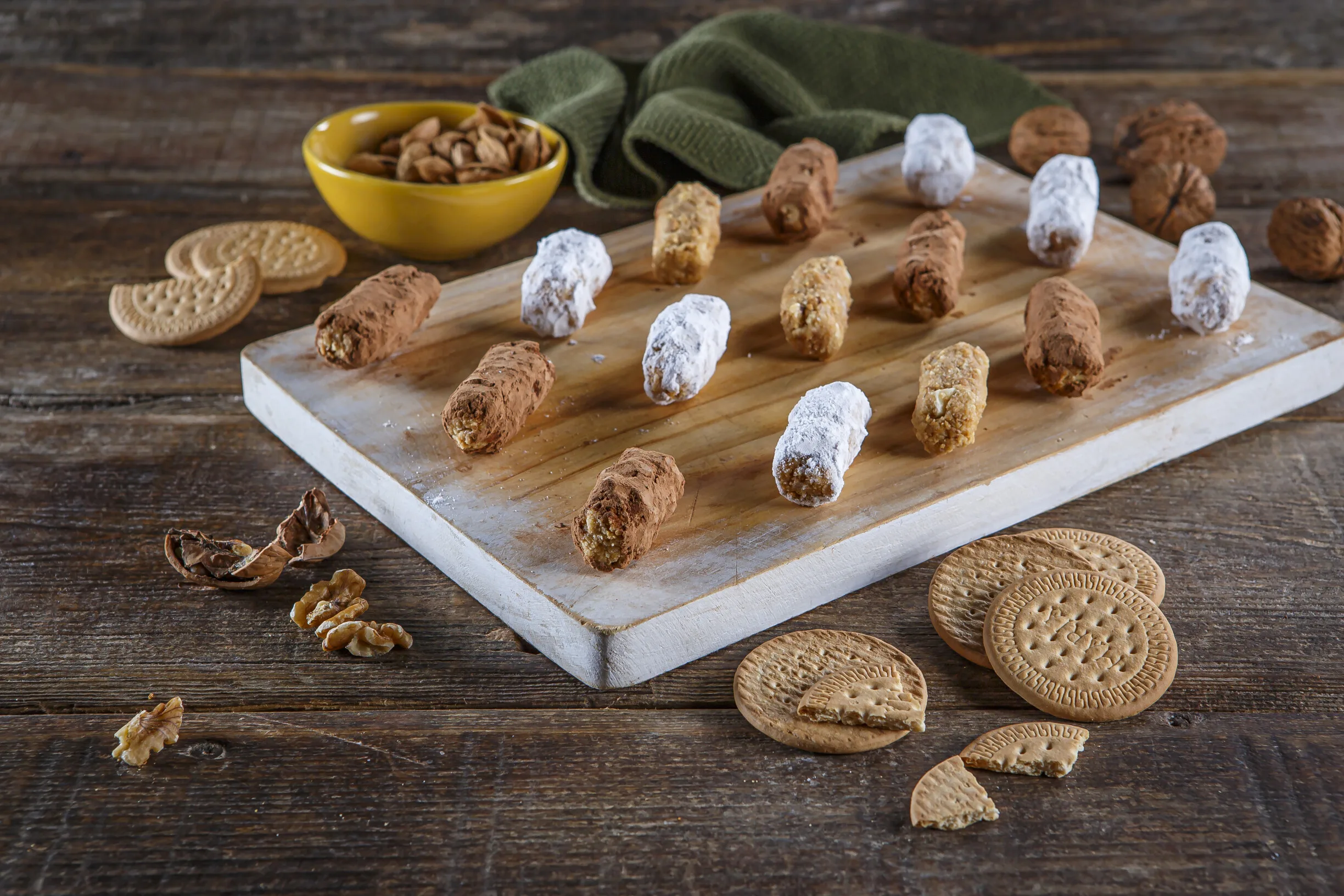Croquetes de bolacha (receita fácil)
