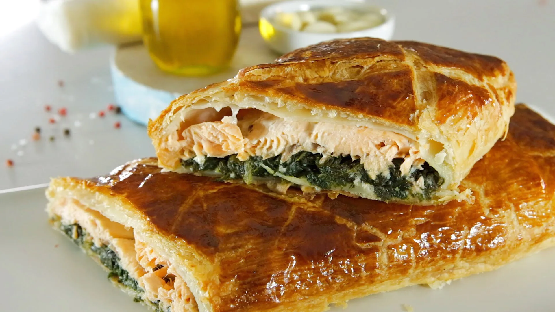 Wellington de salmão