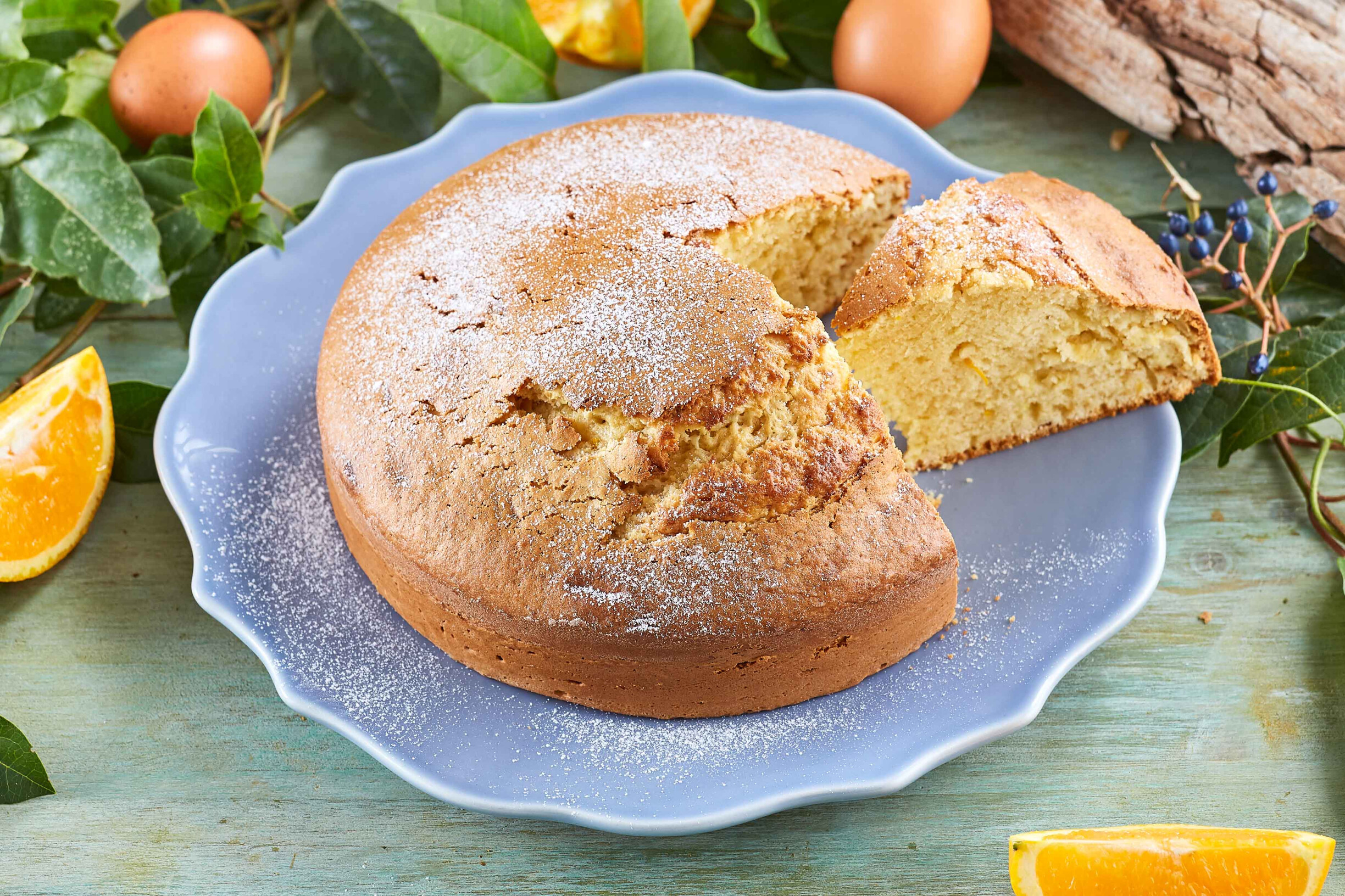 Bolo de queijo mascarpone