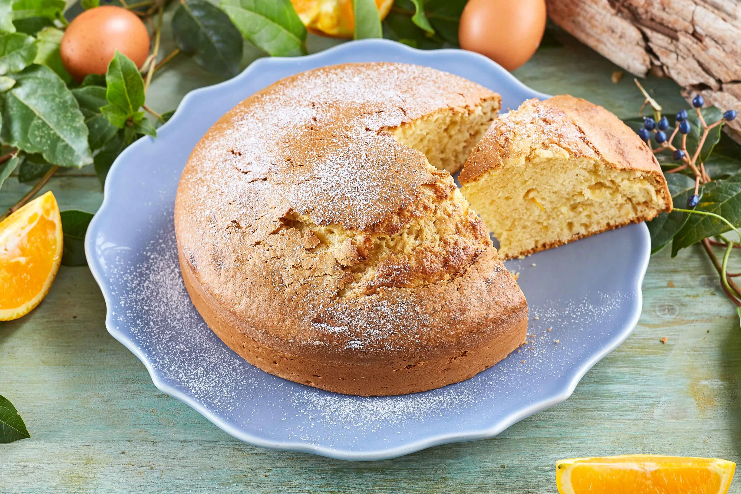 Bolo de queijo mascarpone